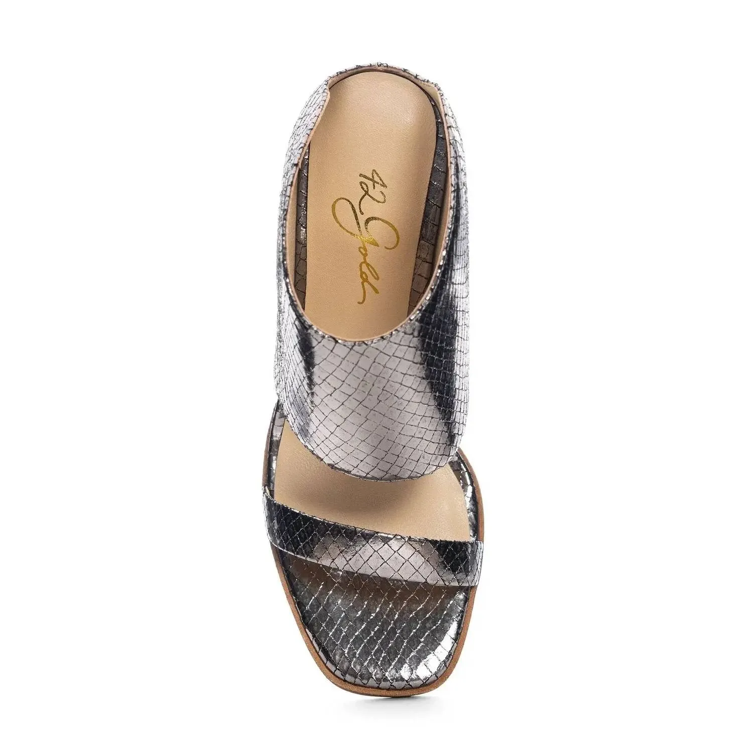 42 Gold - Women's Linx Metal Snake Heel