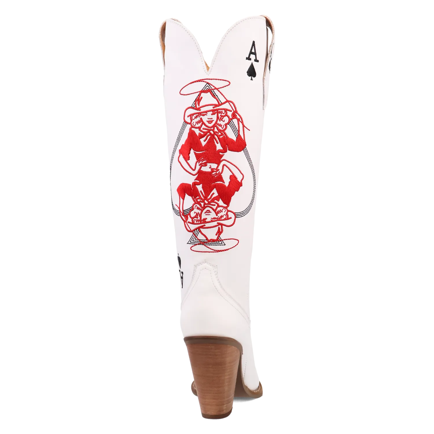 Ace of Spades Leather Boot