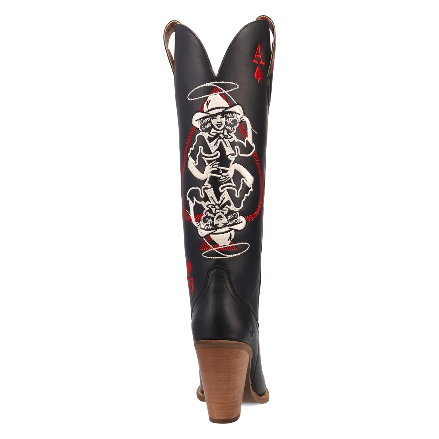 Ace of Spades Leather Boot