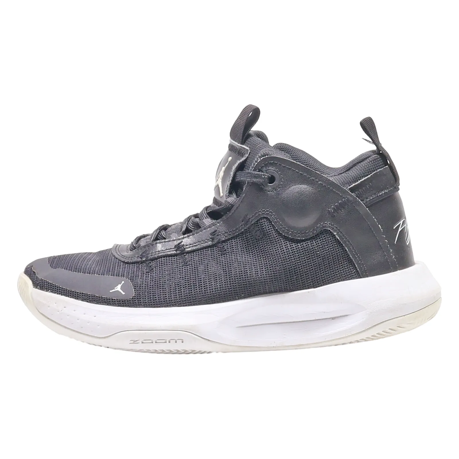 AIR JORDAN Sneaker Trainers Black Synthetic Mens UK 7.5