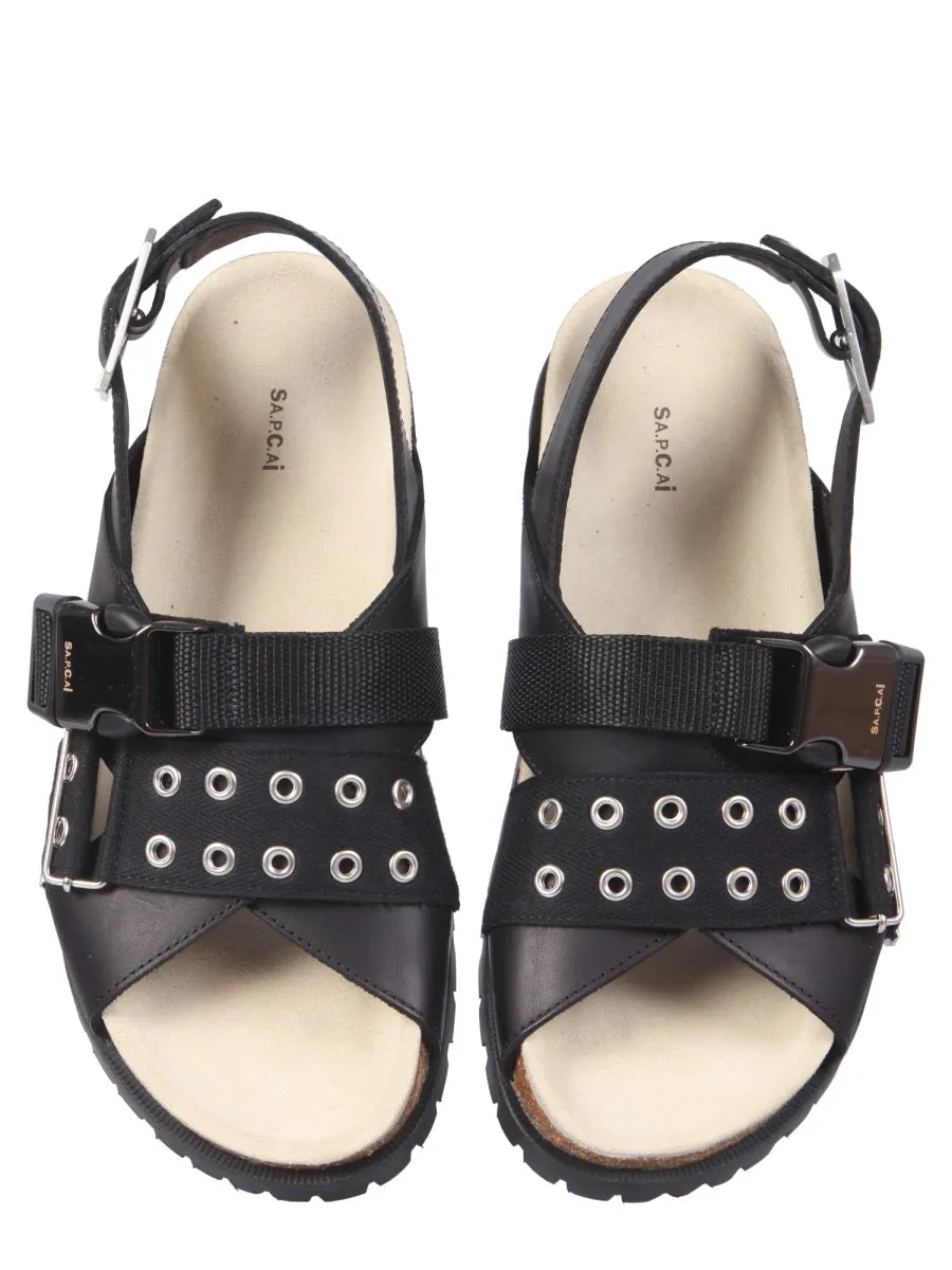 A.P.C. X Sacai Jules Sandals