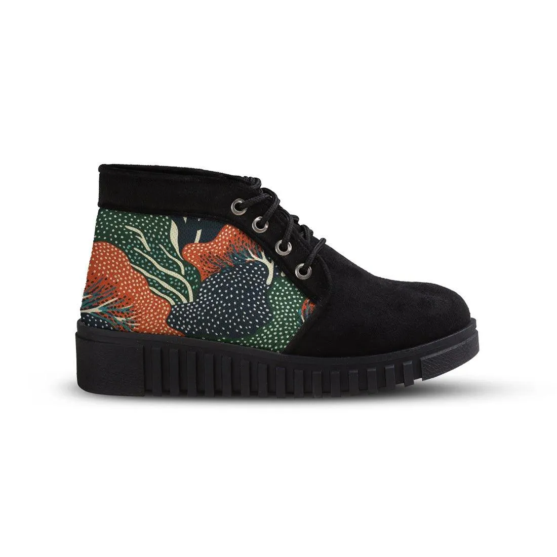 Black Bootie Coral Garden