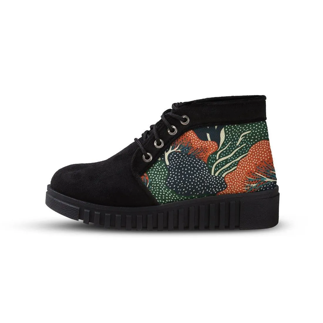 Black Bootie Coral Garden