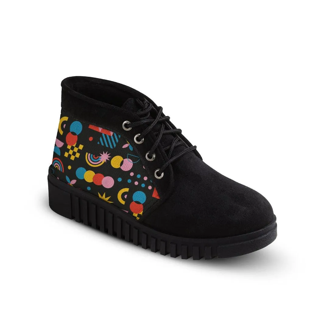 Black Bootie Particles