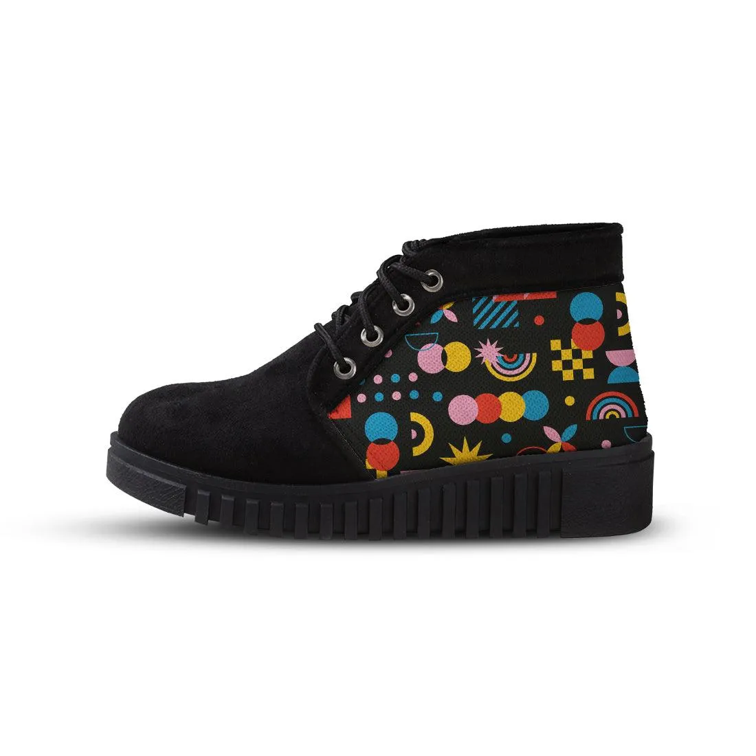 Black Bootie Particles