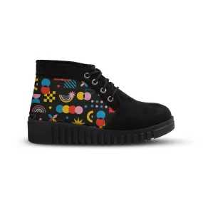Black Bootie Particles