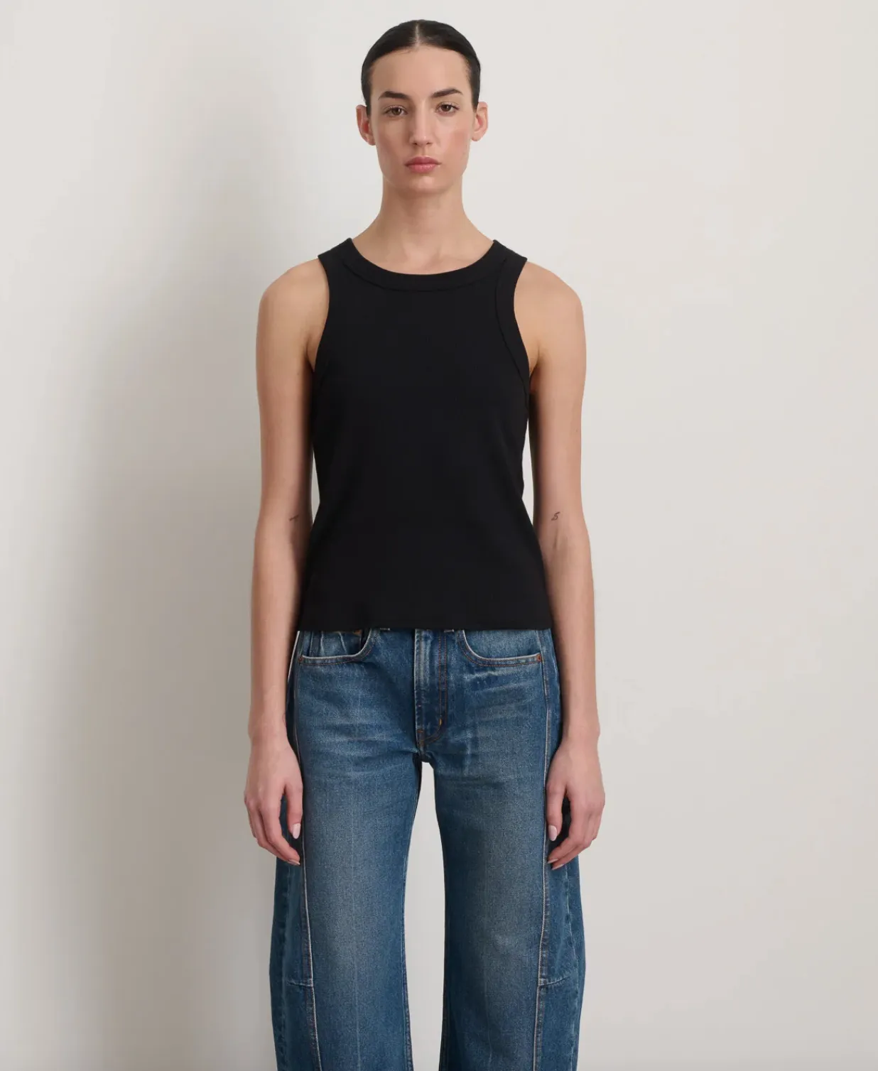 Black Rib Tank