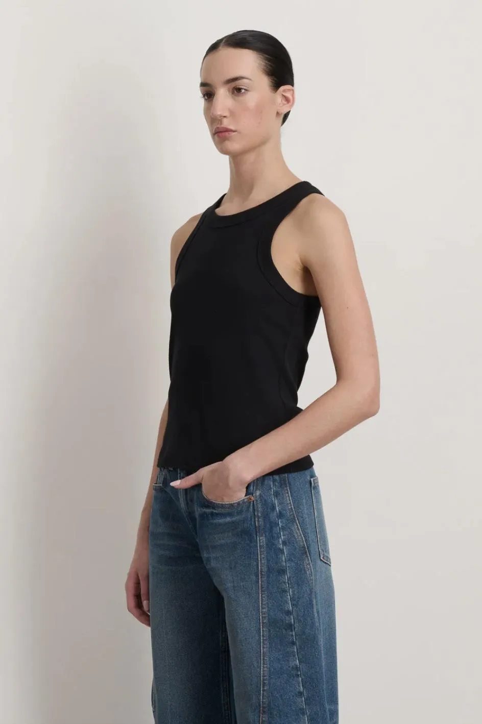 Black Rib Tank