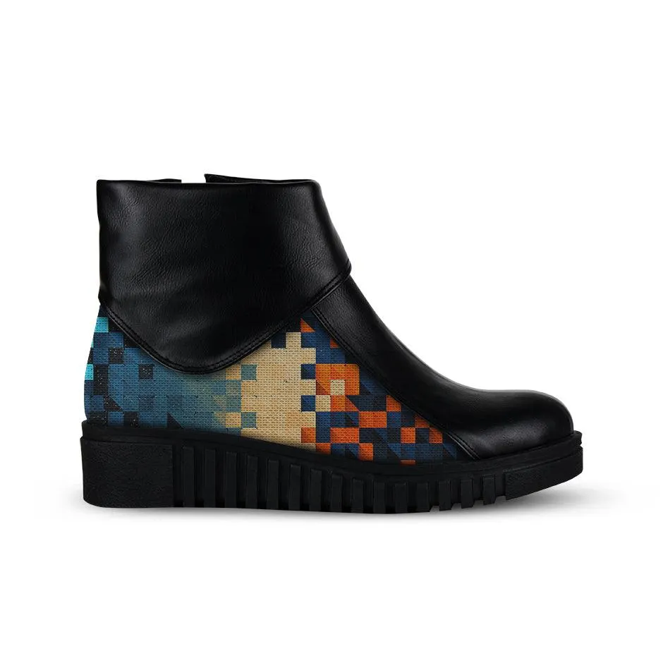 Block Bootie Pixeled