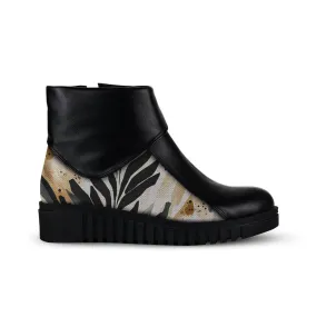 Block Boots Short Leaf