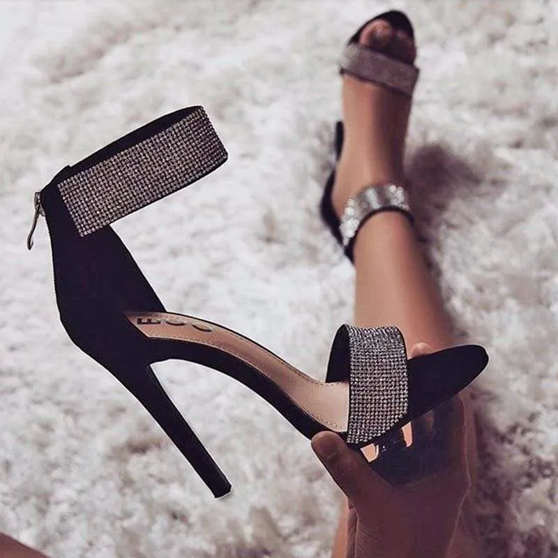 Boho Elegant Heeled Sandals