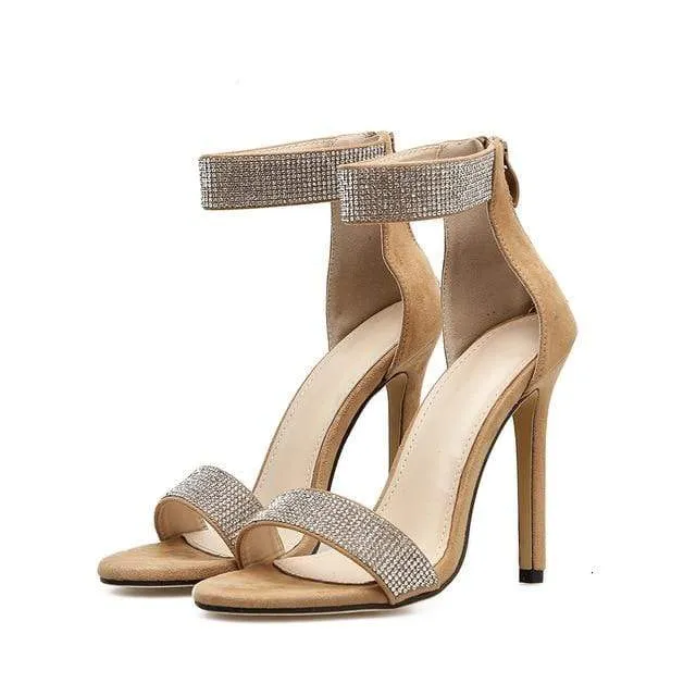 Boho Elegant Heeled Sandals