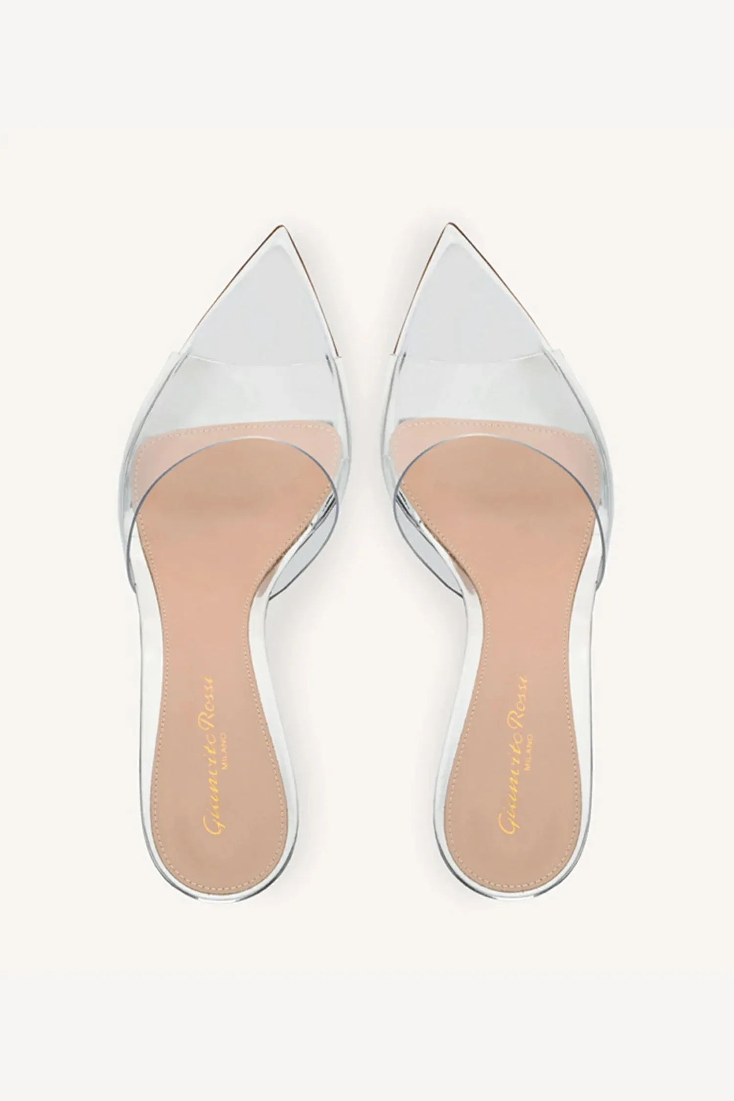 Caetlyn Clear Monochrome Heels