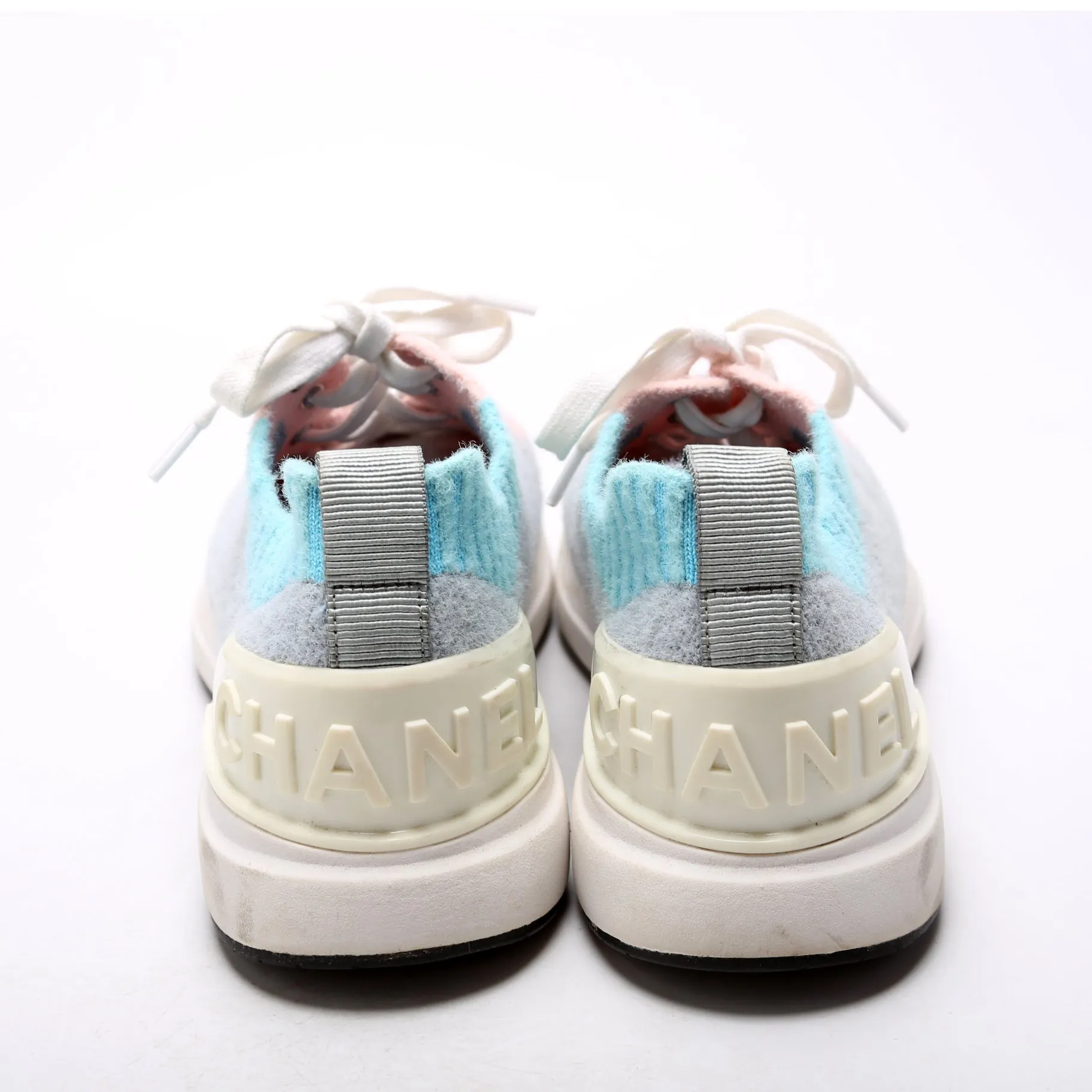 CC Knit Trainers Size 38.5 Blue