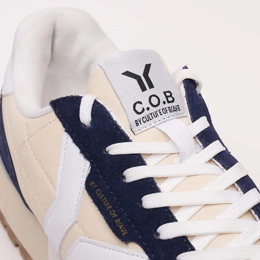 COB Endurance Sneaker Navy & Cream