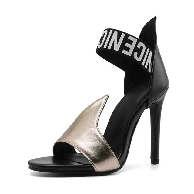 Designer Style High Heeled Sandals
