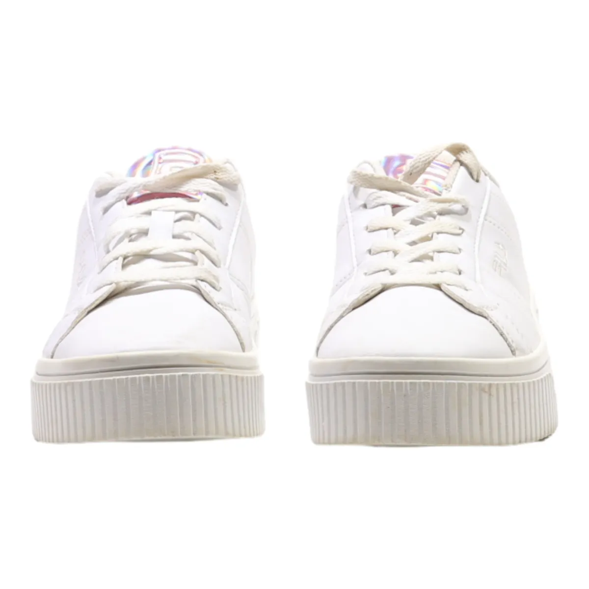 FILA Sneaker Trainers White Leather Womens UK 5.5