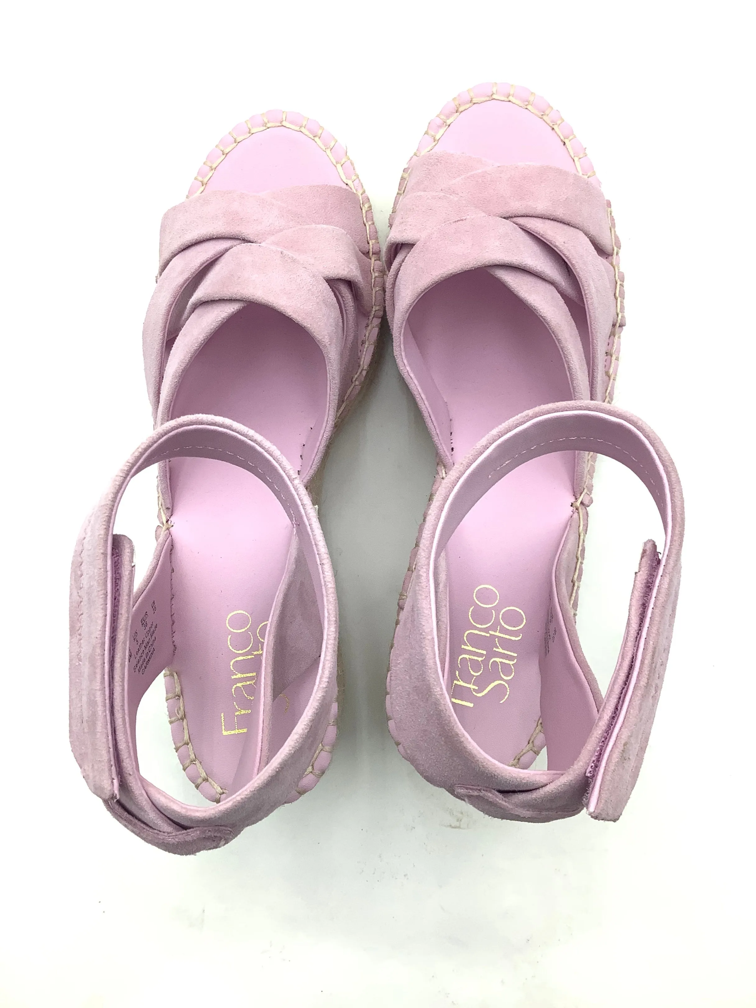 Franco Sarto Women's Espradilles Pink Size: 8