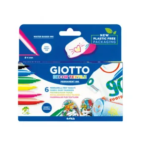 Giotto Décor Fabric Paint Markers