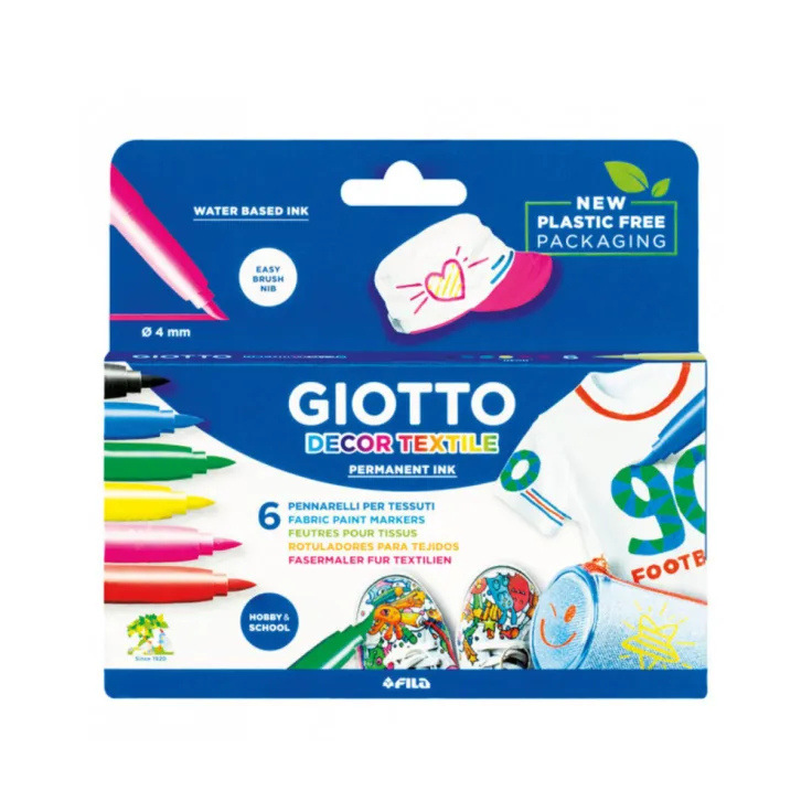 Giotto Décor Fabric Paint Markers