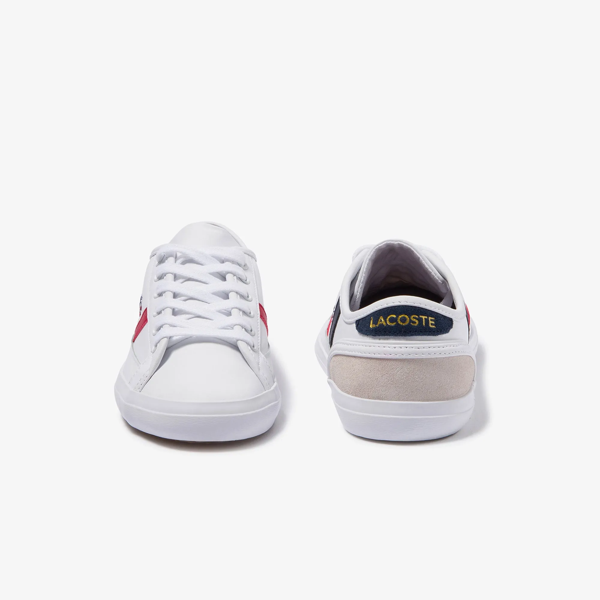 Lacoste Sideline Tri 1 Cfa Sneakers - White/Navy/Red