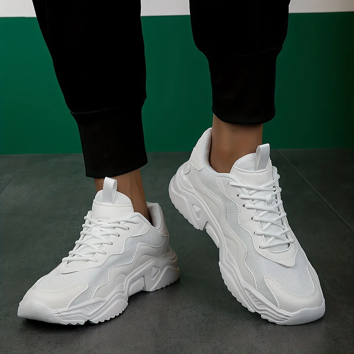 Men's Stylish Lightweight Trainers with Soft Sole | Perfect for All Seasons