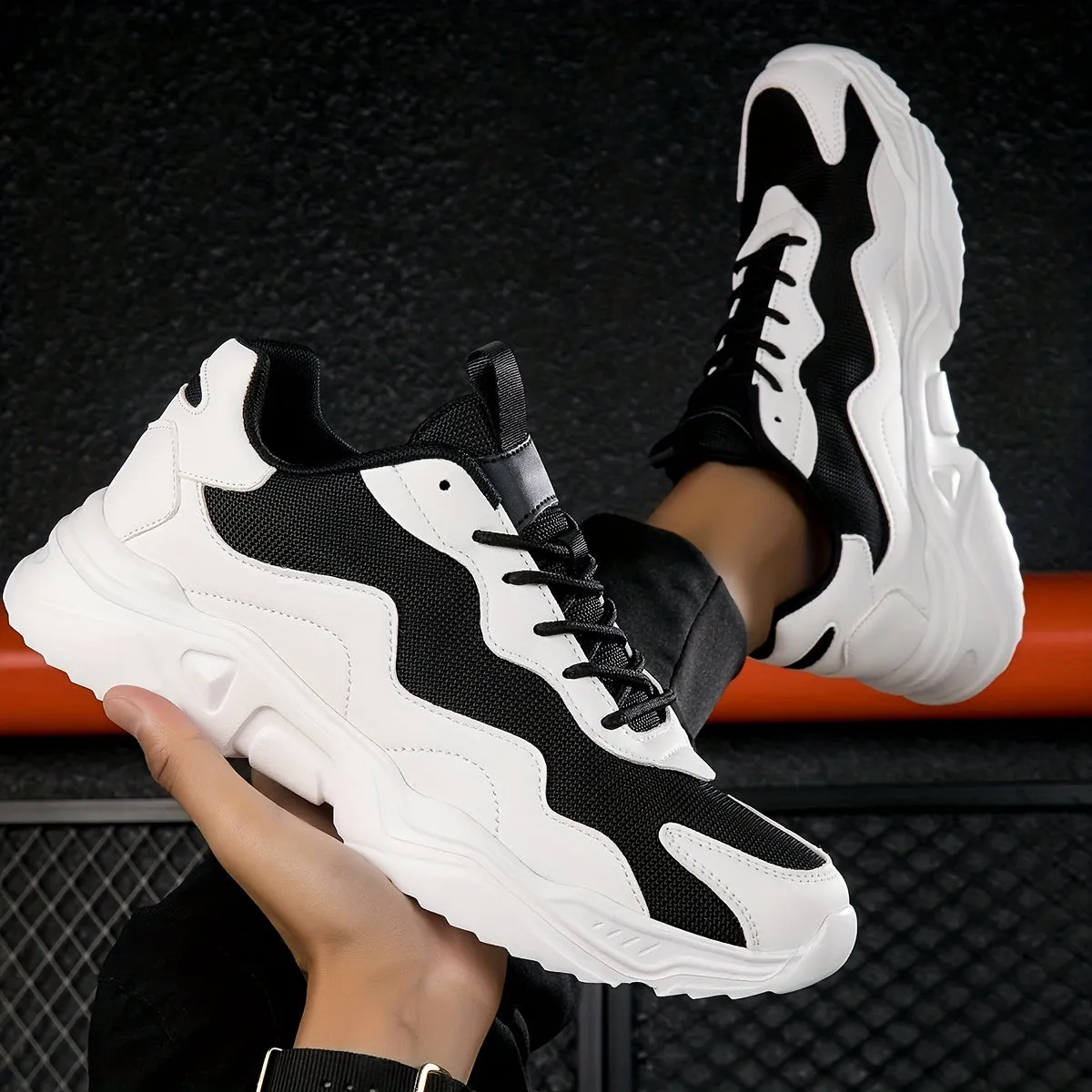 Men's Stylish Lightweight Trainers with Soft Sole | Perfect for All Seasons