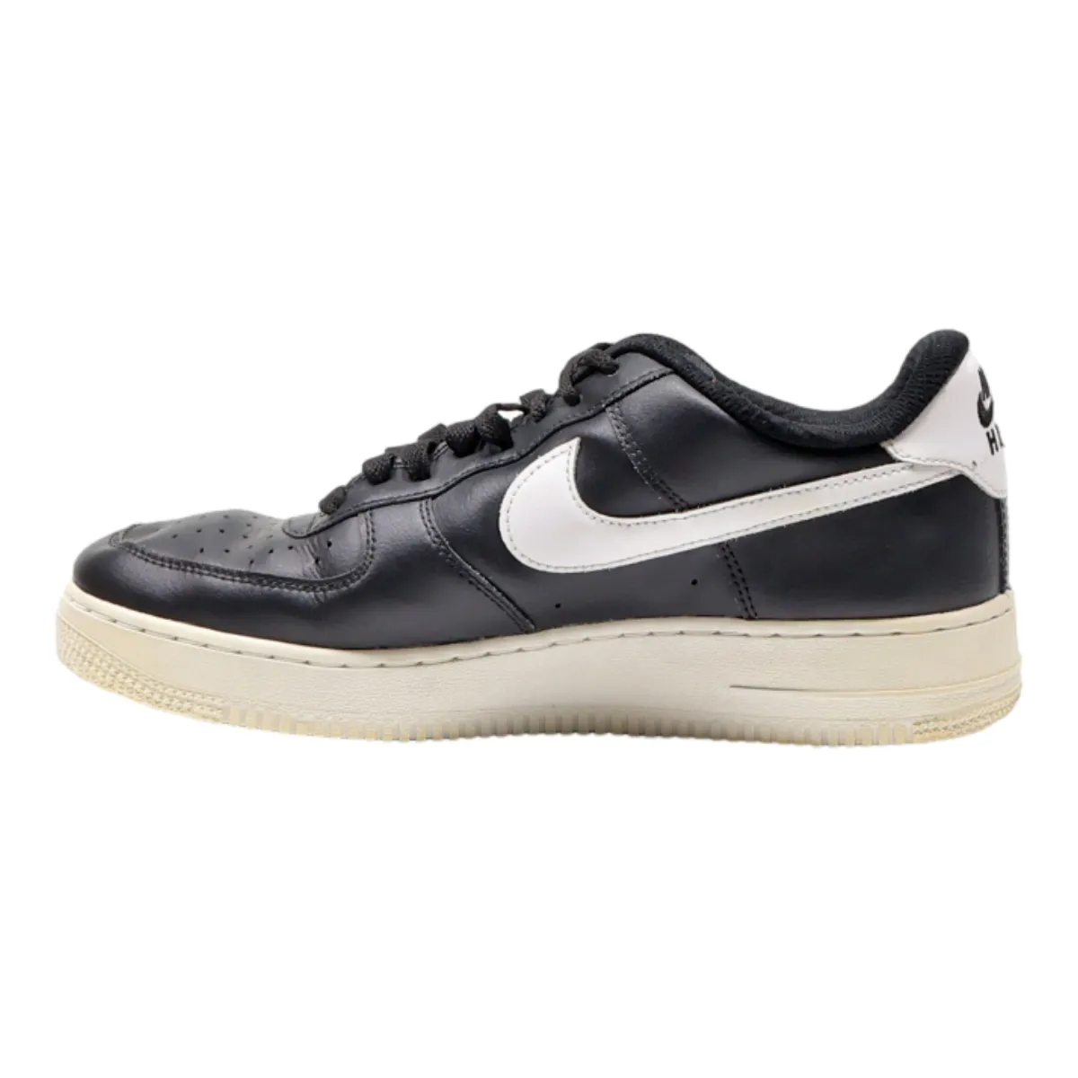 NIKE Sneaker Trainers Black Leather Mens UK 7.5