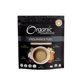 Organic Traditions Endurance Fuel Instant Mushroom Coffee 140g