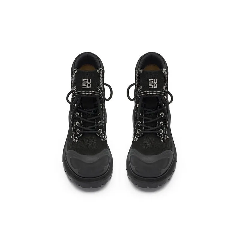 Phantom Butterfly Mechanical Sole Outdoor Casual Boots Black