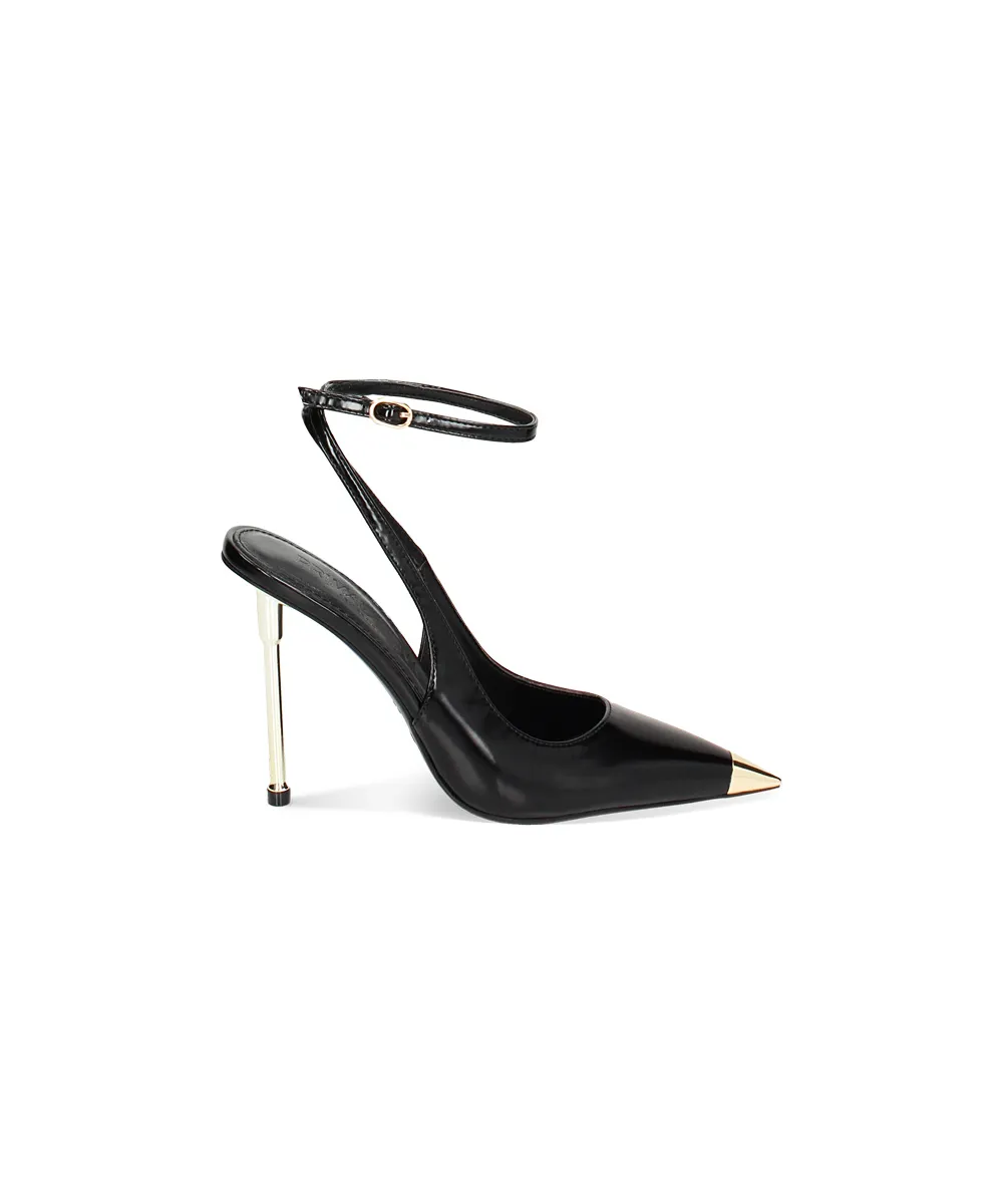 PRIMADONNA WOMEN HEELS WITH GOLD TIP