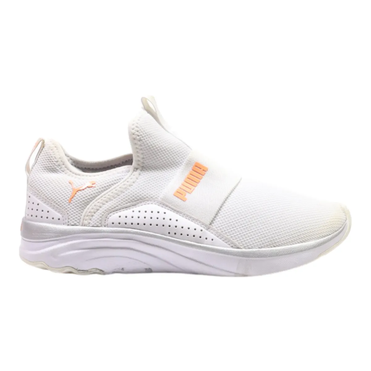 PUMA Sneaker Trainers White Synthetic Womens UK 5