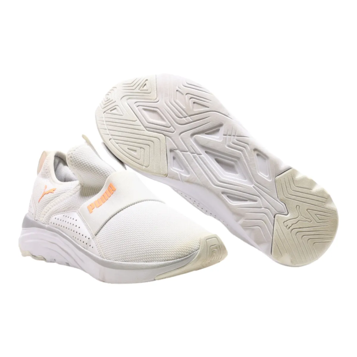 PUMA Sneaker Trainers White Synthetic Womens UK 5