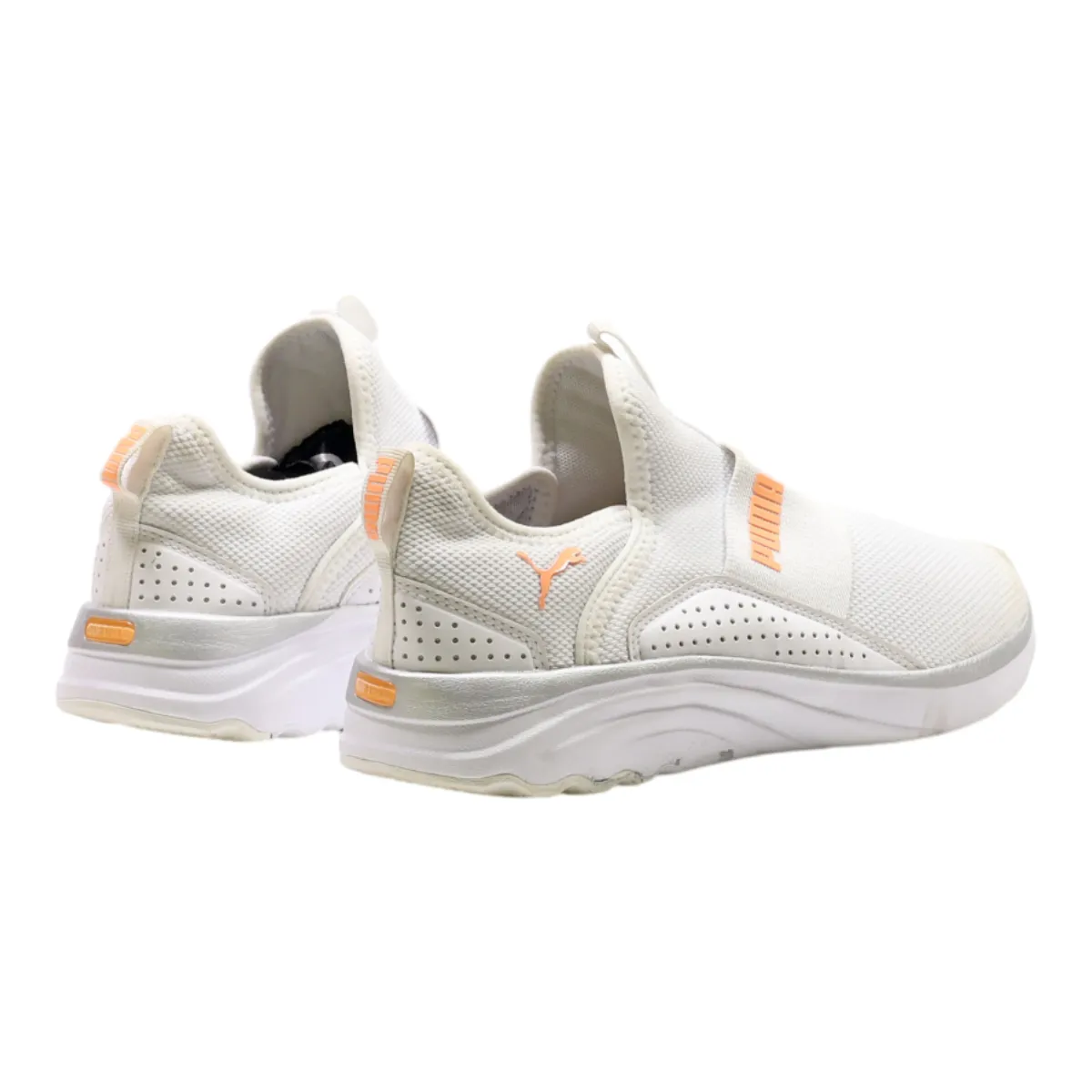 PUMA Sneaker Trainers White Synthetic Womens UK 5