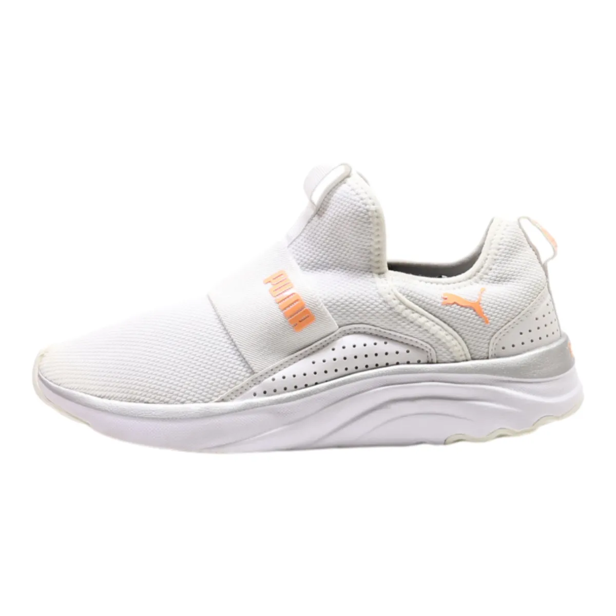 PUMA Sneaker Trainers White Synthetic Womens UK 5