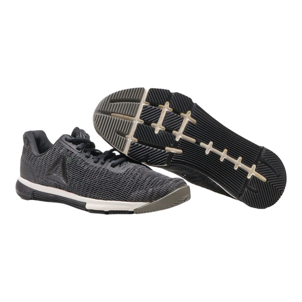 REEBOK Sneaker Trainers Black Synthetic Womens UK 4.5