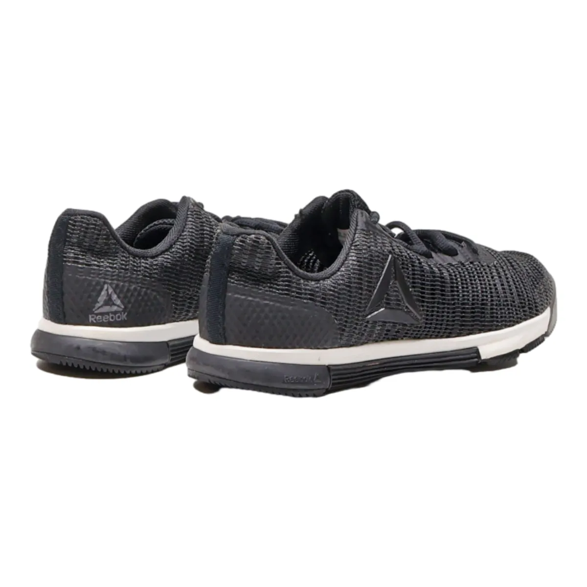 REEBOK Sneaker Trainers Black Synthetic Womens UK 4.5