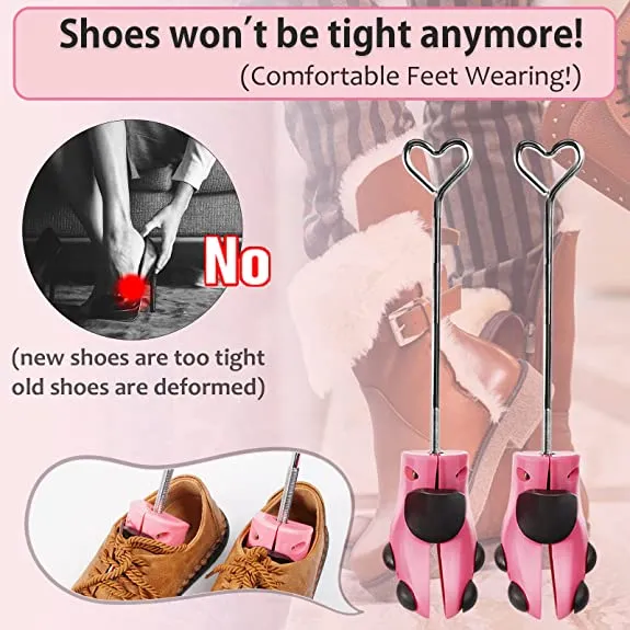 RekTak Shoe Stretcher Women | Boot Stretcher For Wide Feet Shoe Expander Adjustable Width