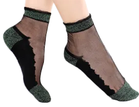 Shine - Forêt - La chaussette femme en voile ultra-résistant