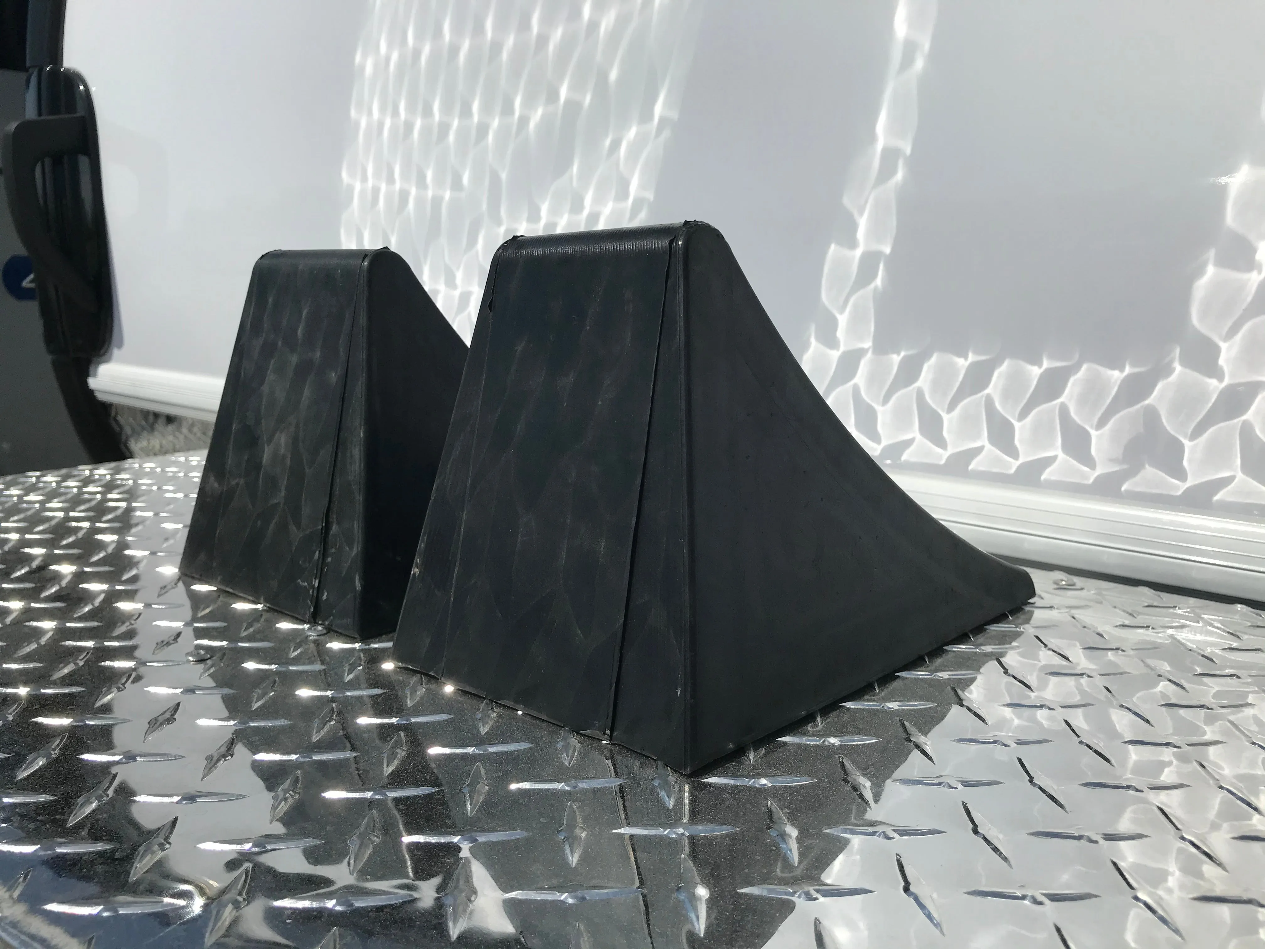 Solid Rubber Wheel Chocks
