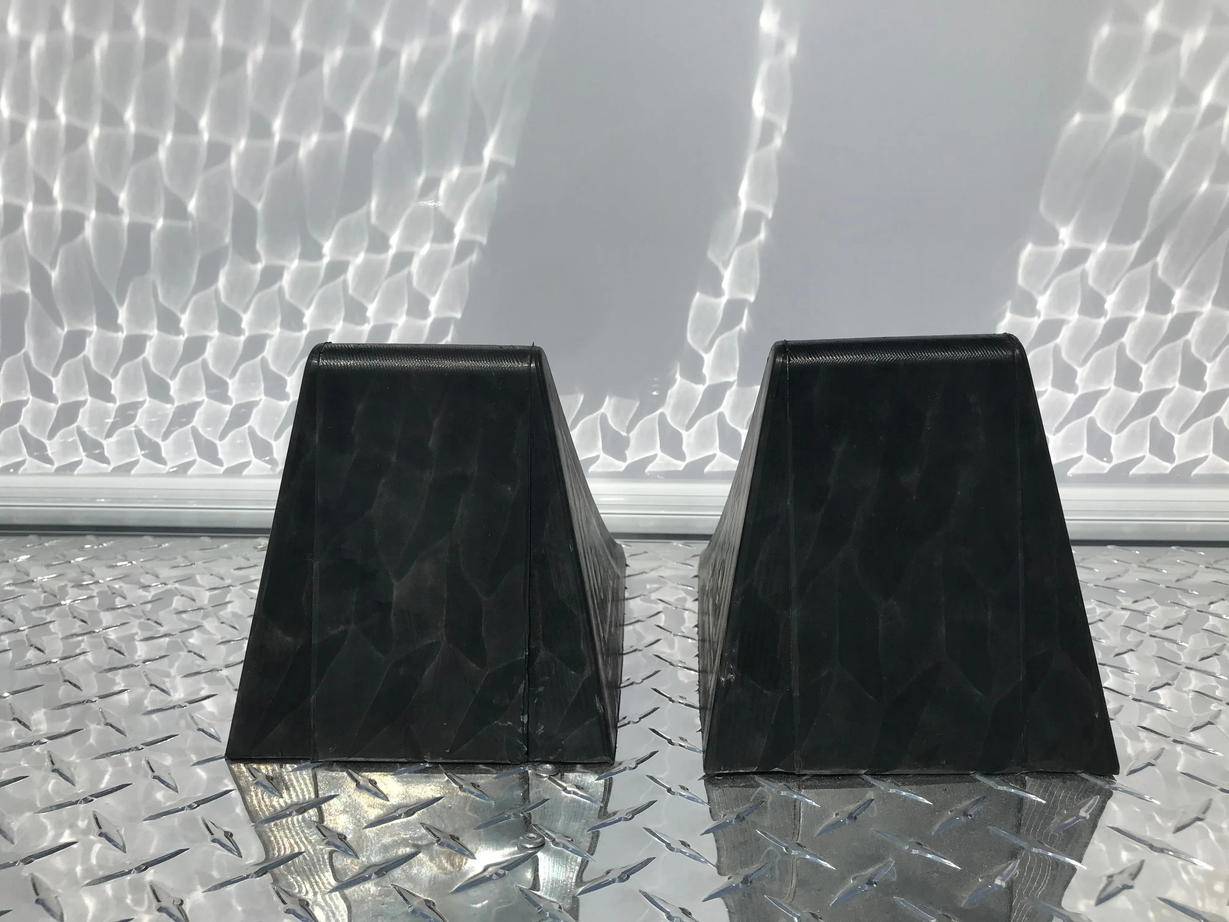 Solid Rubber Wheel Chocks