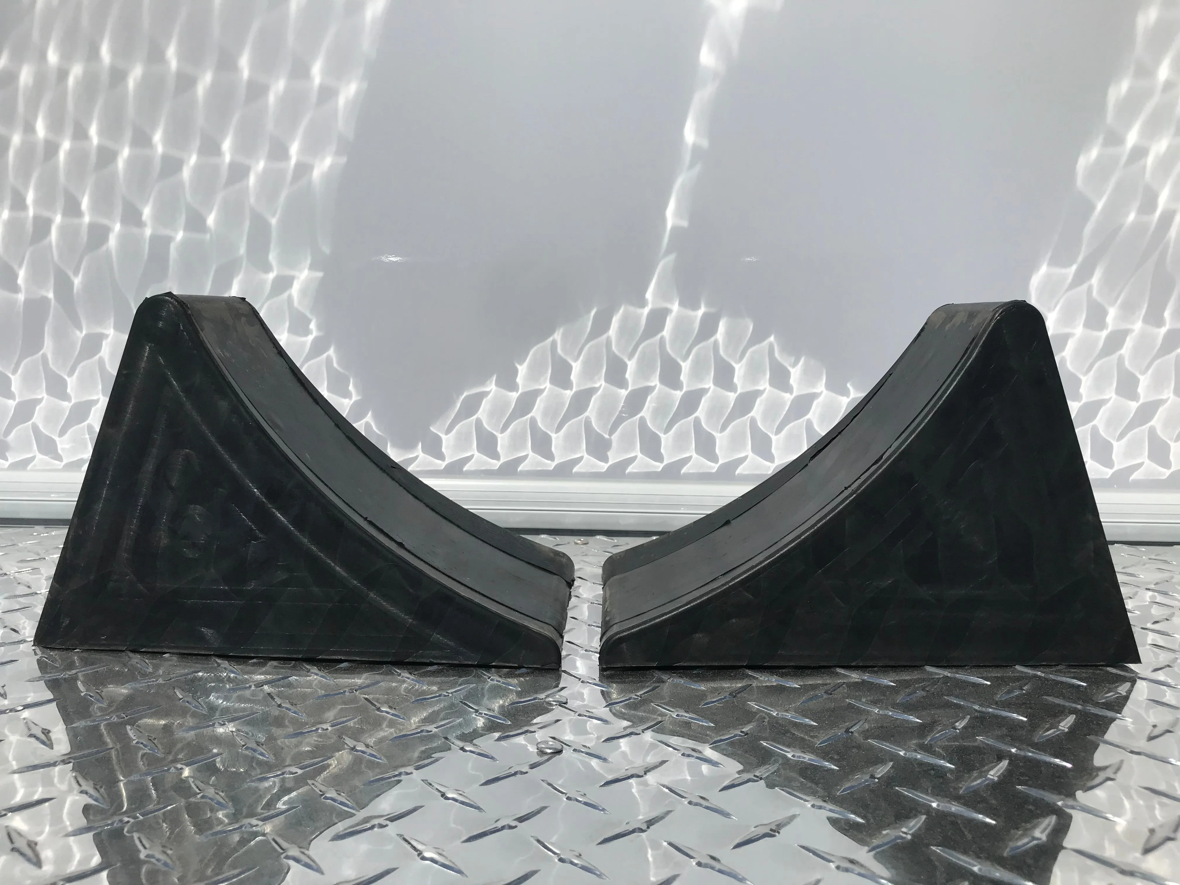 Solid Rubber Wheel Chocks