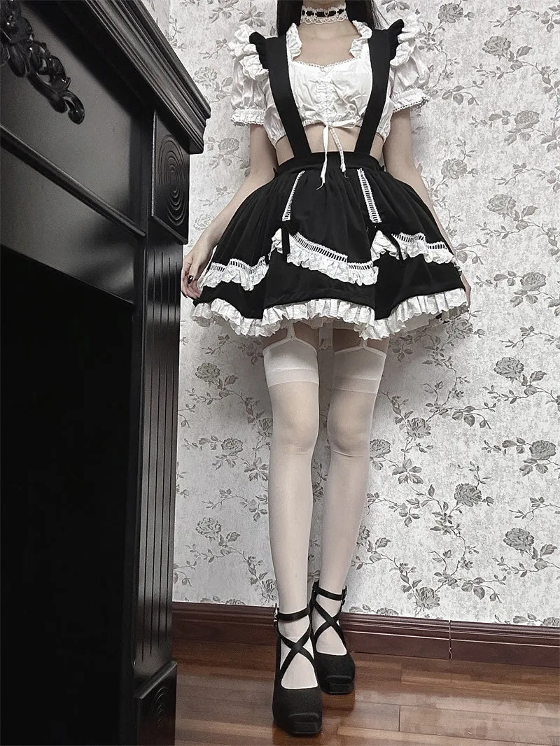 Toe Strap Goth High Elegant Square Teresa's Silk Prayer Heels