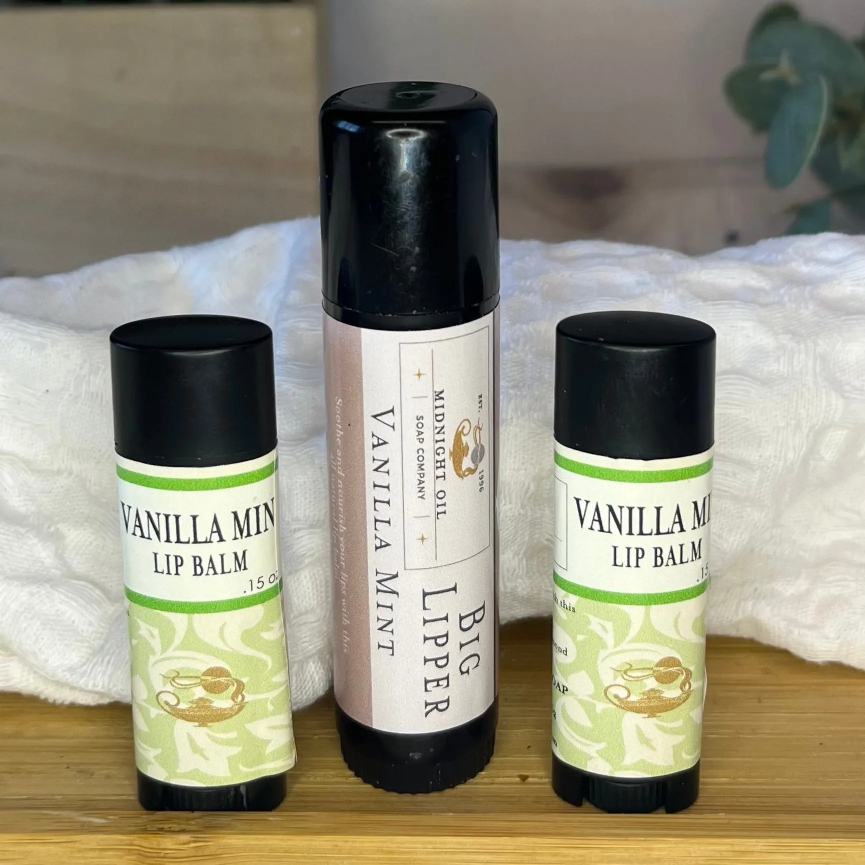 VANILLA MINT- SMALL Lip Balm